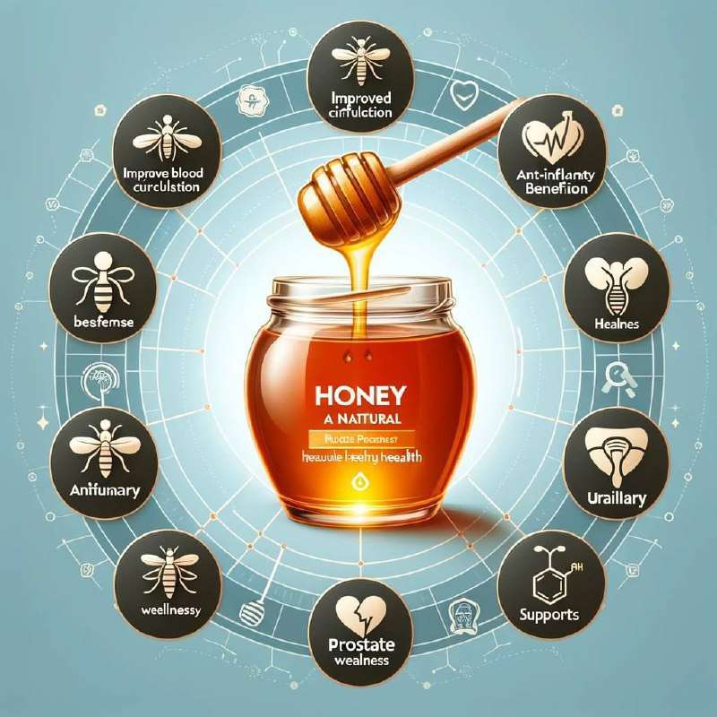 Мёд – полезный продукт для мужской силы