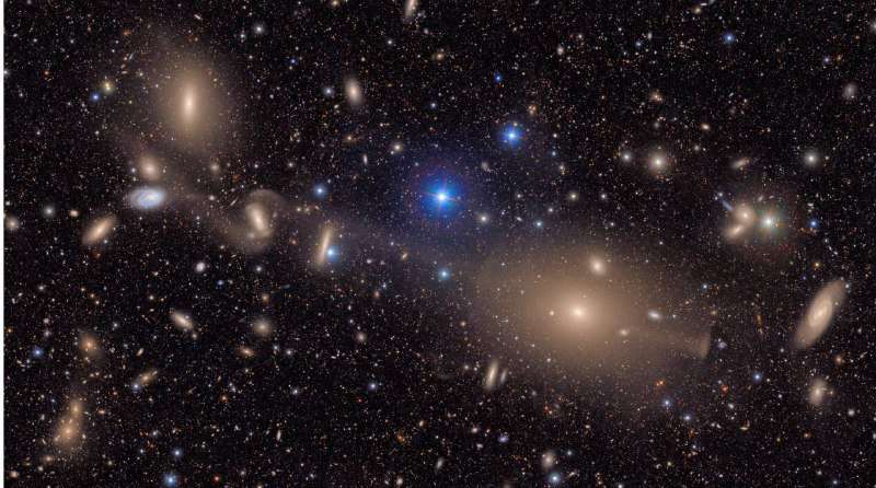 Космические туманности на снимке телескопа имени Веры Рубин