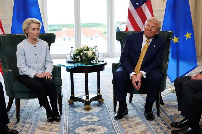 Реакция Европы на торговую сделку с США