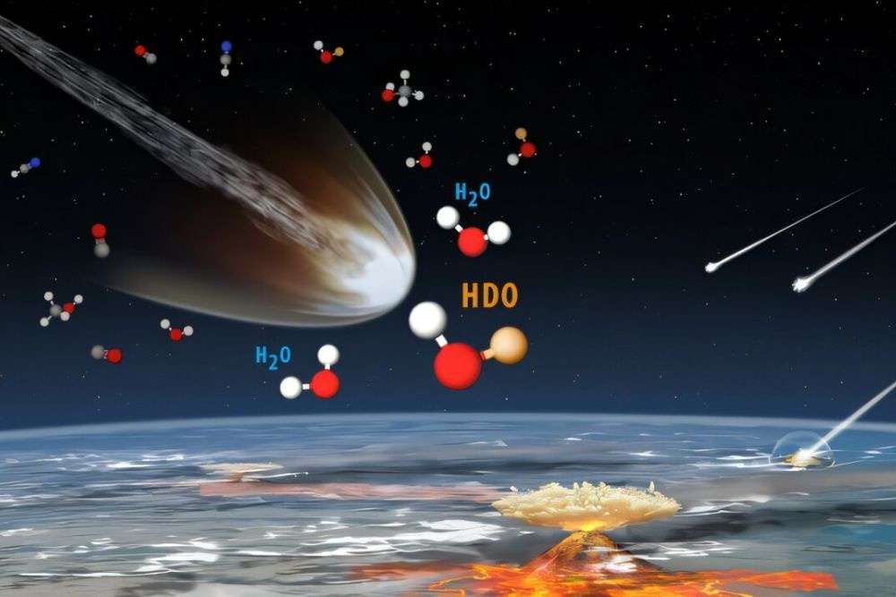 ​Идентичная земной вода выявлена на комете типа Галлея - новости