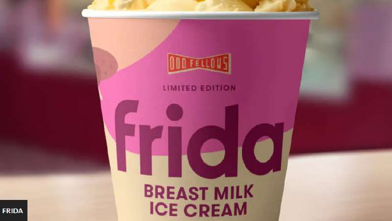 Мороженое со вкусом грудного молока