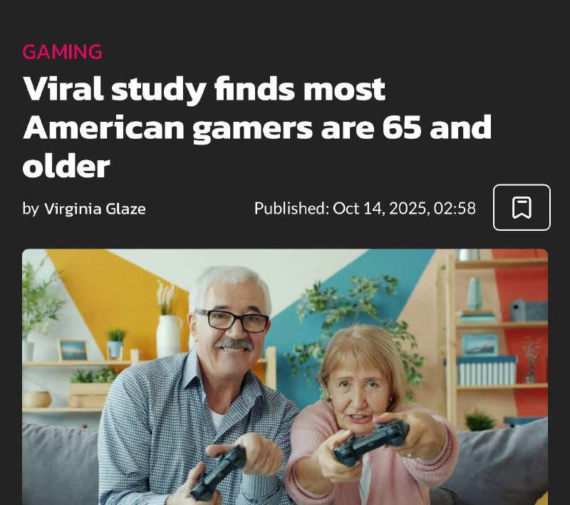 Новости - Деды ОБГОНЯЮТ молодежь — в США, Японии, Франции и Италии геймеров-пенсионеров больше, чем молодёжи. Деды ОБГОНЯЮТ молодежь — в США, Японии, Франции и Италии геймеров-пенсионеров больше, чем молодёжи. - новости