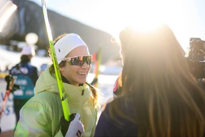 Дарья Непряева в последней перед Миланом-2026 гонке бесстрашно догоняла и тащила за собой Линн Сван - новости