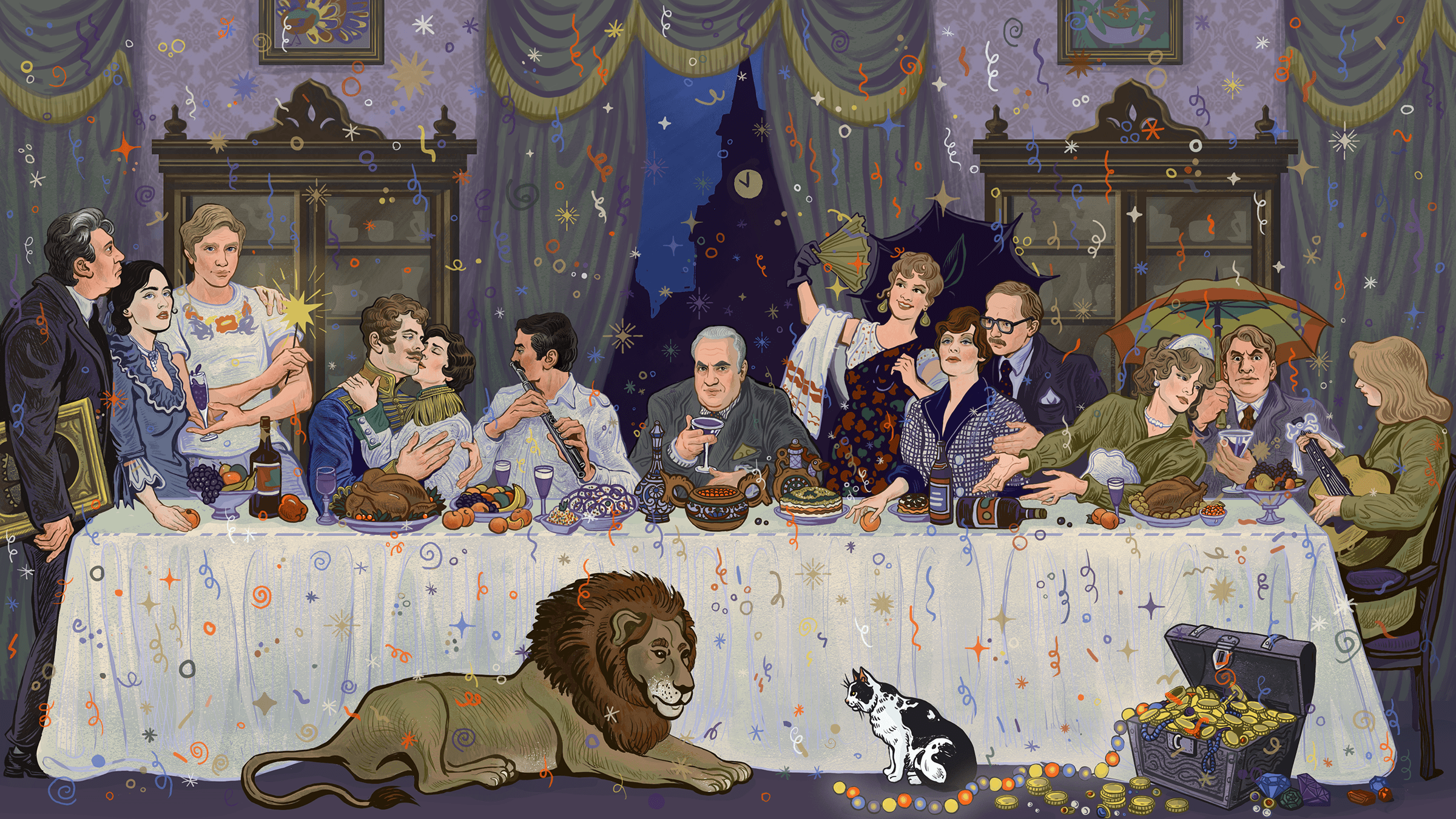 Новости - Все застольные сцены в фильмах Рязанова — от «Ну кто же так ест?» до «Скоро стану Шерлоком Холмсом» Все застольные сцены в фильмах Рязанова — от «Ну кто же так ест?» до «Скоро стану Шерлоком Холмсом» - новости